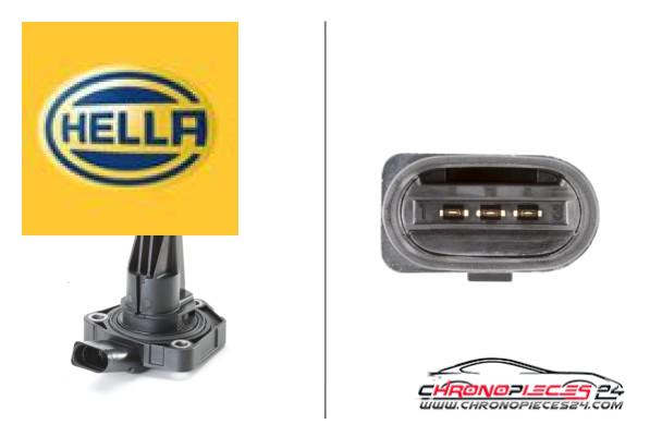 Achat de HELLA 6PR 013 680-031 Capteur, niveau d'huile moteur pas chères