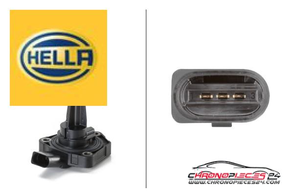 Achat de HELLA 6PR 013 680-101 Capteur, niveau d'huile moteur pas chères