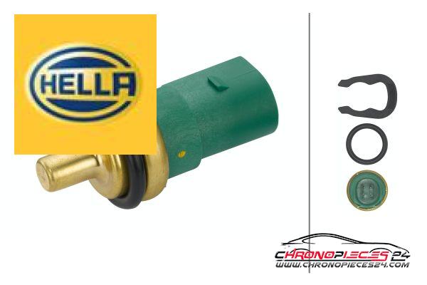 Achat de HELLA 6PT 009 107-141 Sonde de température, liquide de refroidissement pas chères