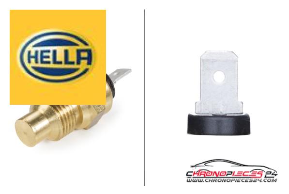 Achat de HELLA 6PT 009 107-171 Sonde de température, liquide de refroidissement pas chères