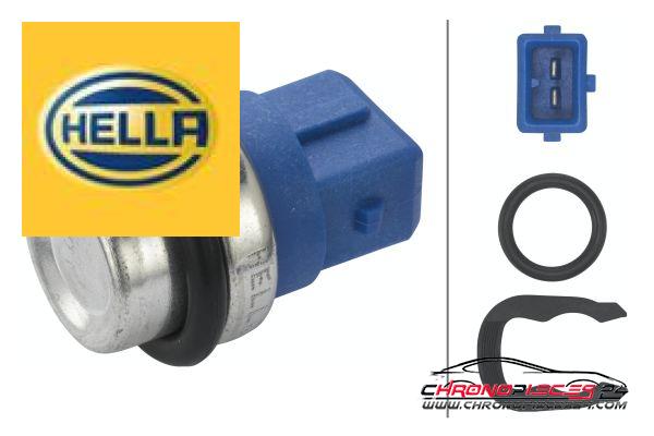 Achat de HELLA 6PT 009 107-551 Sonde de température, liquide de refroidissement pas chères