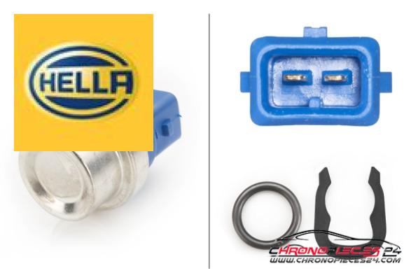 Achat de HELLA 6PT 009 107-551 Sonde de température, liquide de refroidissement pas chères