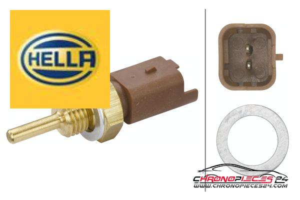 Achat de HELLA 6PT 009 309-241 Sonde de température, liquide de refroidissement pas chères