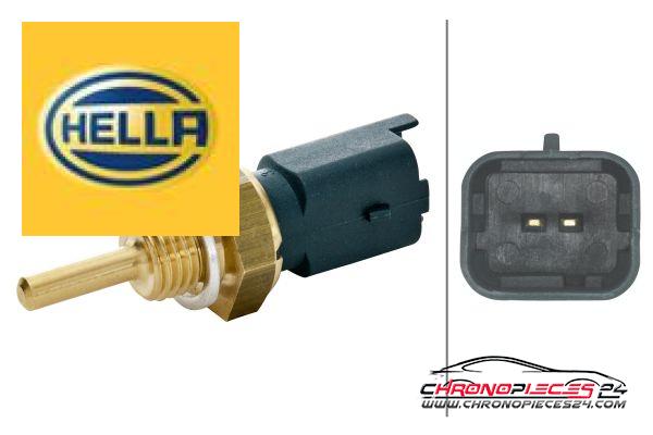 Achat de HELLA 6PT 013 113-091 Sonde de température, liquide de refroidissement pas chères