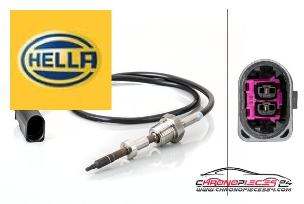 Achat de HELLA 6PT 014 494-731 Capteur, température des gaz pas chères