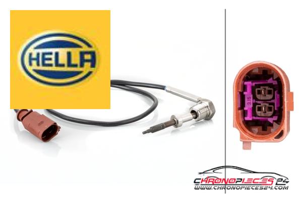 Achat de HELLA 6PT 014 494-761 Capteur, température des gaz pas chères