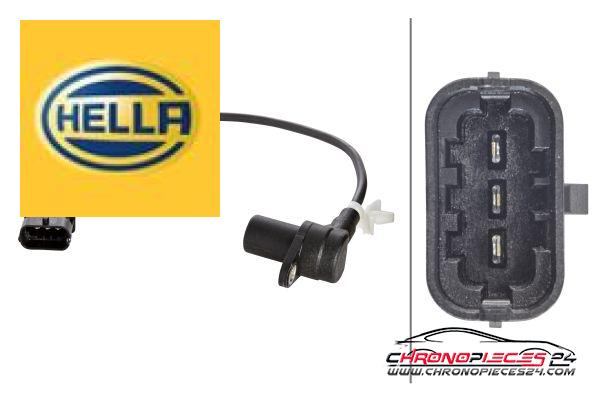 Achat de HELLA 6PU 009 146-961 Capteur d'angle, vilebrequin pas chères