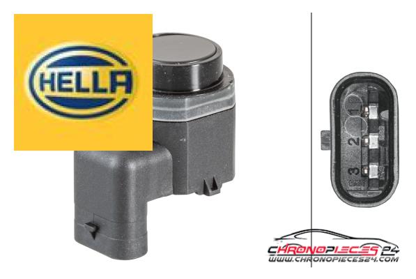 Achat de HELLA 6PX 358 141-081 Capteur, parctronic pas chères