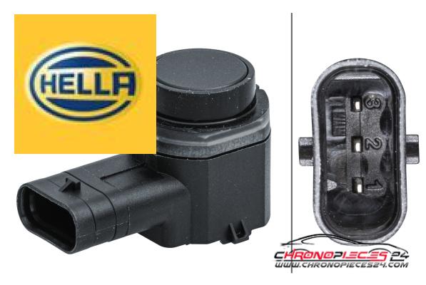 Achat de HELLA 6PX 358 141-341 Capteur, parctronic pas chères