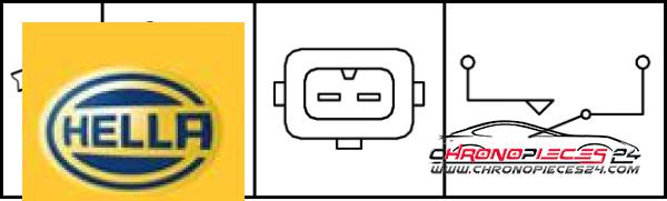Achat de HELLA 6ZF 008 621-151 Contacteur, feu de recul pas chères