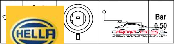 Achat de HELLA 6ZL 003 259-491 Indicateur de pression d'huile pas chères