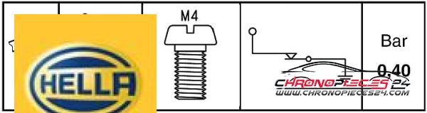 Achat de HELLA 6ZL 009 600-021 Indicateur de pression d'huile pas chères