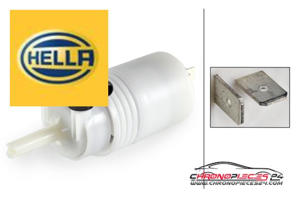 Achat de HELLA 8TW 005 206-011 Pompe d'eau de nettoyage, nettoyage des vitres pas chères