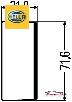 Achat de HELLA 9HB 161 122-007 Cache pas chères