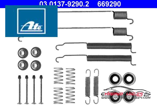 Achat de ATE 03.0137-9290.2 Kit d'accessoires, mâchoire de frein pas chères