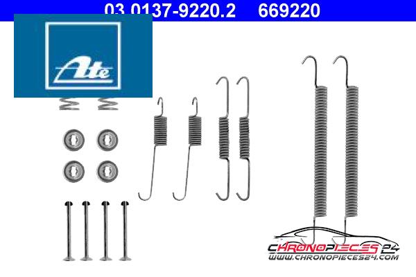 Achat de ATE 03.0137-9220.2 Kit d'accessoires, mâchoire de frein pas chères