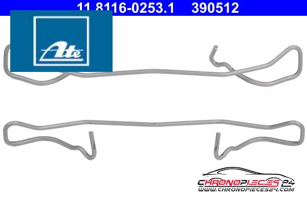 Achat de ATE 11.8116-0253.1 Ressort, étrier de frein pas chères