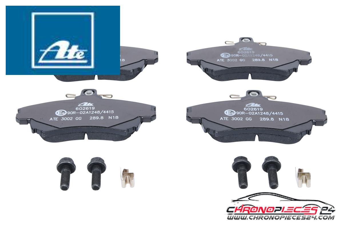 Achat de ATE 13.0460-2619.2 Kit de plaquettes de frein, frein à disque pas chères