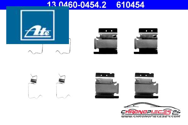 Achat de ATE 13.0460-0454.2 Kit d'accessoires, plaquette de frein à disque pas chères