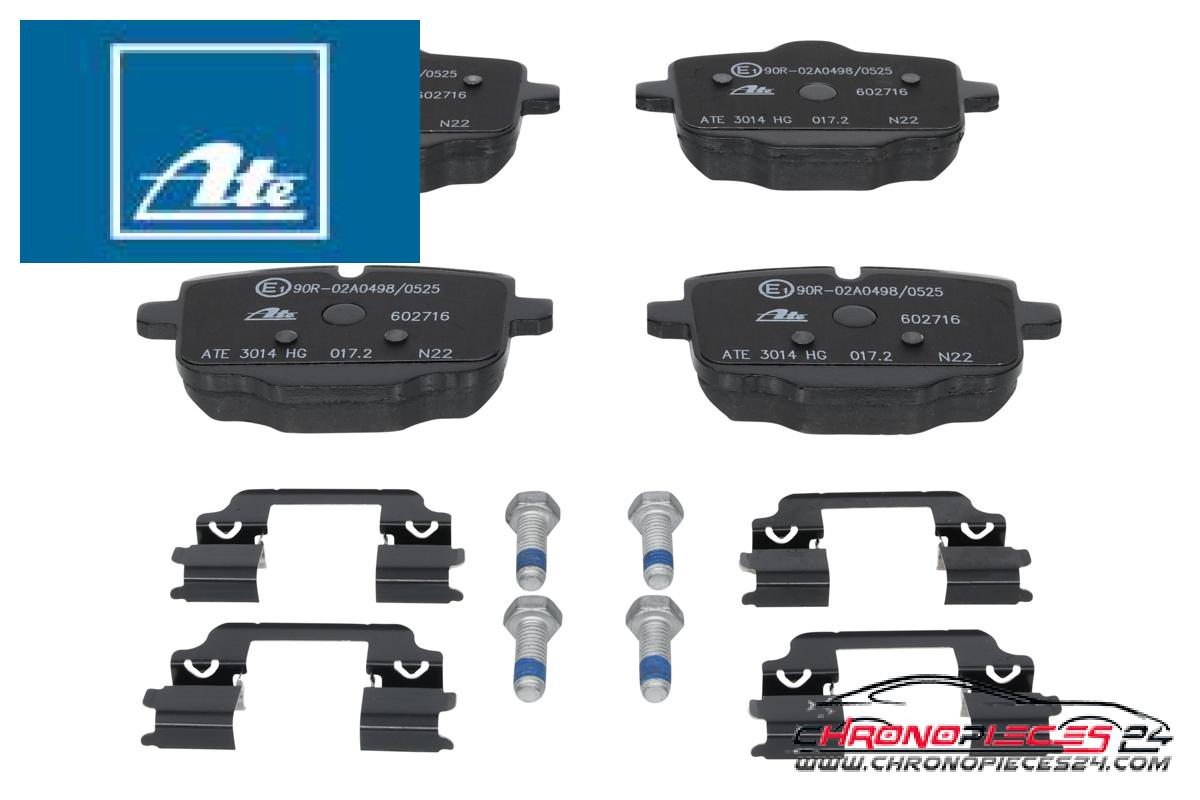 Achat de ATE 13.0460-2716.2 Kit de plaquettes de frein, frein à disque pas chères