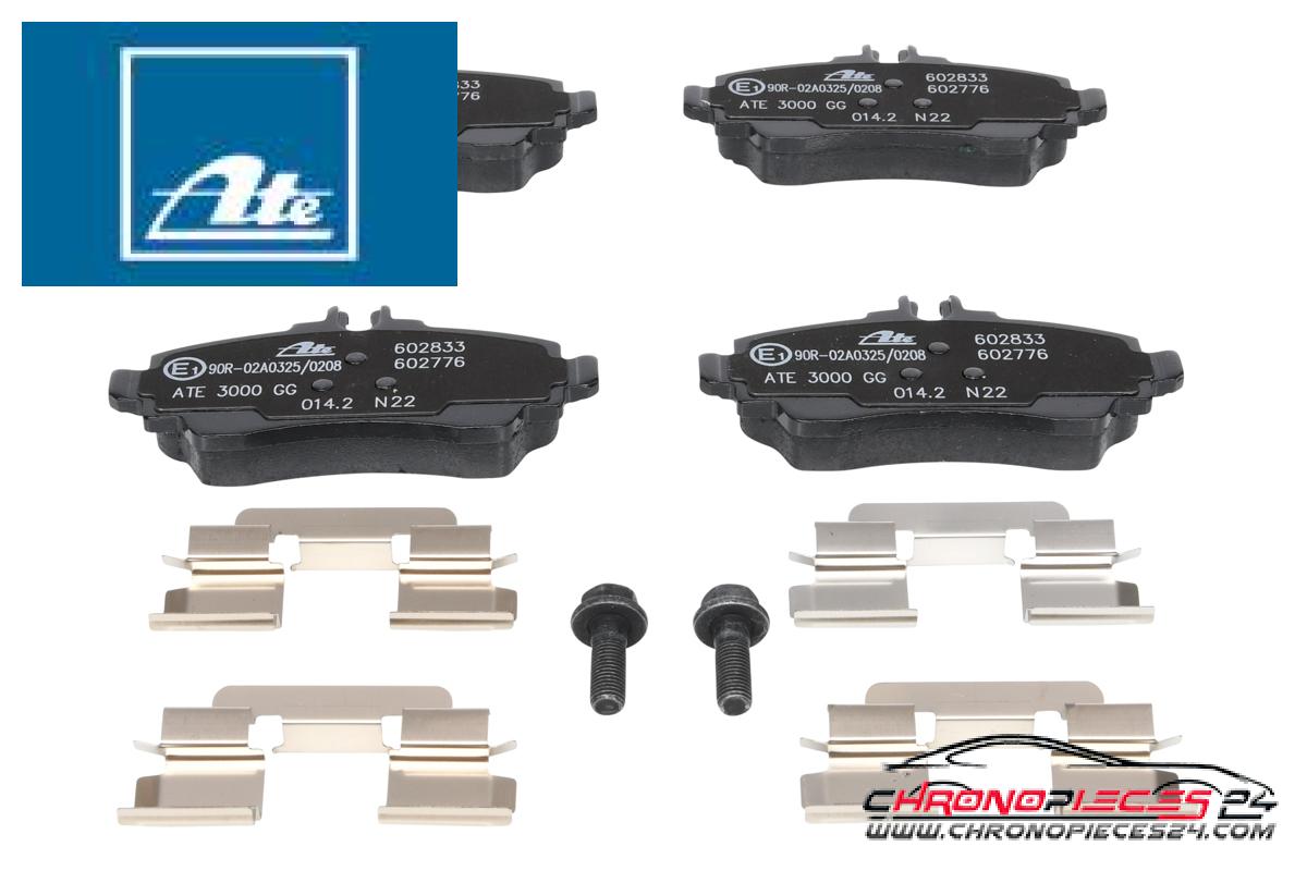 Achat de ATE 13.0460-2776.2 Kit de plaquettes de frein, frein à disque pas chères