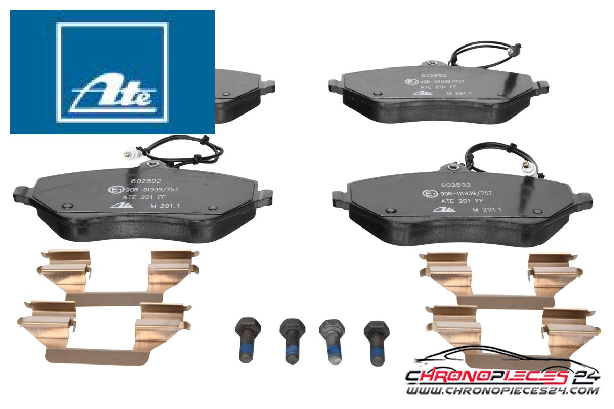 Achat de ATE 13.0460-2892.2 Kit de plaquettes de frein, frein à disque pas chères