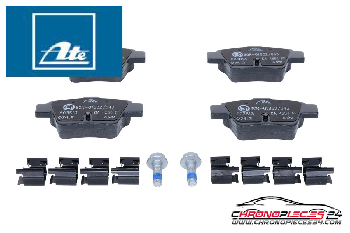 Achat de ATE 13.0460-3813.2 Kit de plaquettes de frein, frein à disque pas chères