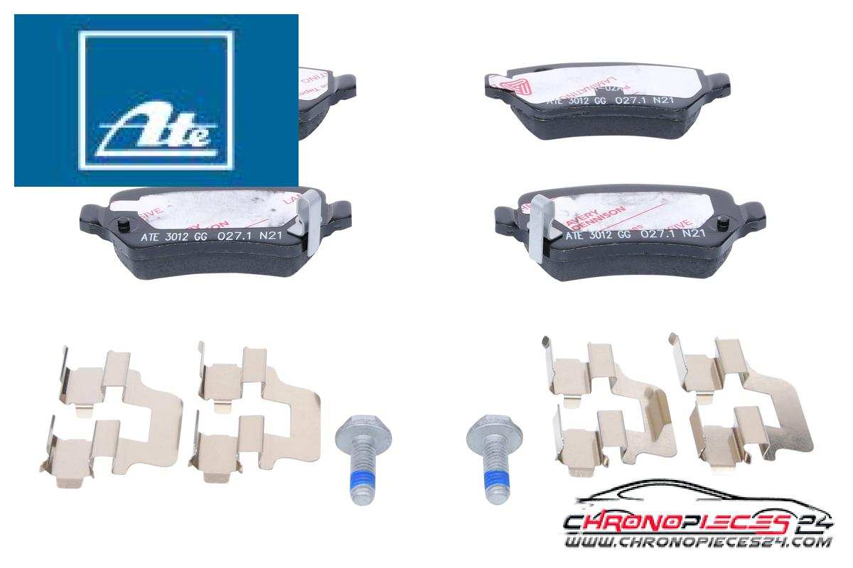 Achat de ATE 13.0460-2868.2 Kit de plaquettes de frein, frein à disque pas chères