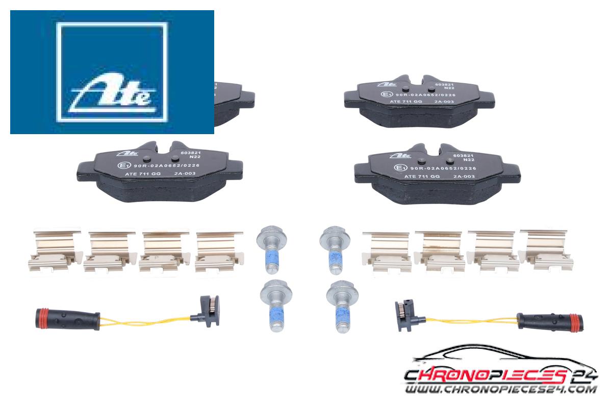 Achat de ATE 13.0460-3821.2 Kit de plaquettes de frein, frein à disque pas chères