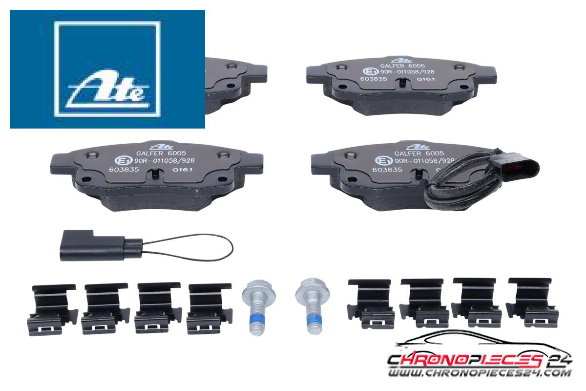 Achat de ATE 13.0460-3835.2 Kit de plaquettes de frein, frein à disque pas chères