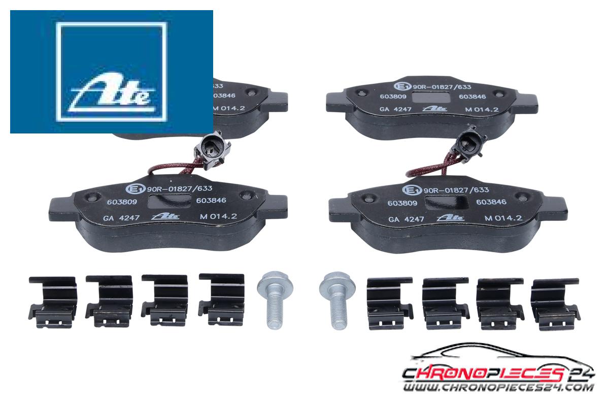 Achat de ATE 13.0460-3846.2 Kit de plaquettes de frein, frein à disque pas chères