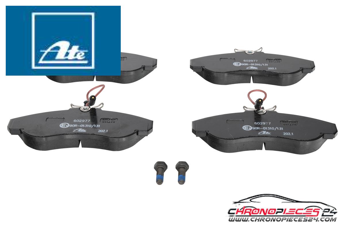 Achat de ATE 13.0460-2977.2 Kit de plaquettes de frein, frein à disque pas chères