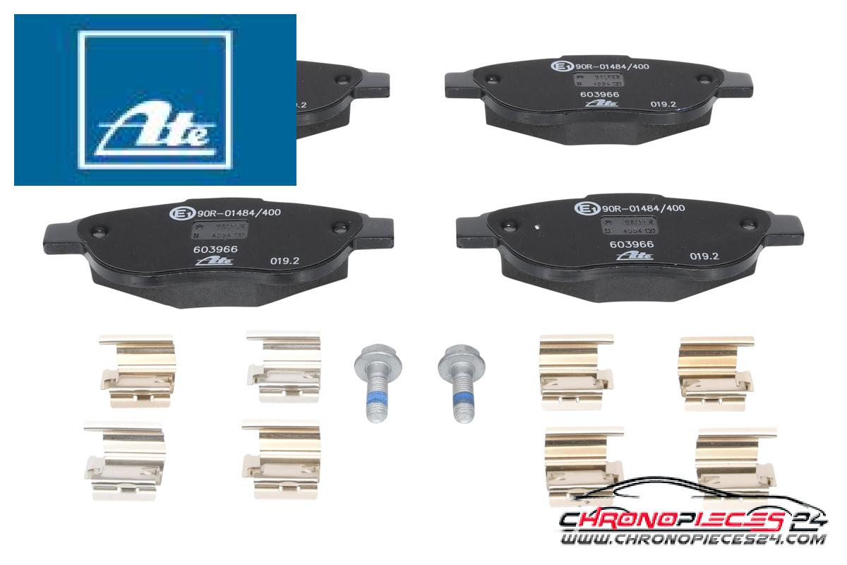 Achat de ATE 13.0460-3966.2 Kit de plaquettes de frein, frein à disque pas chères