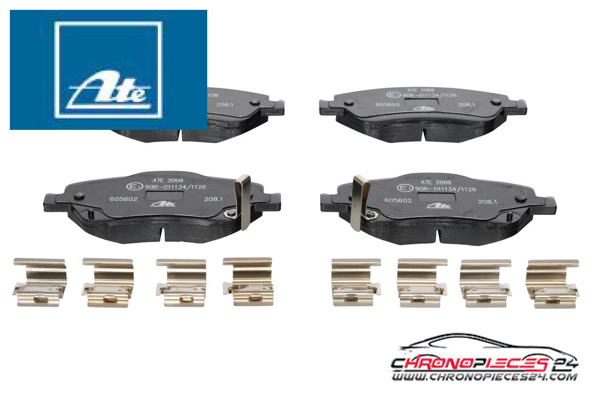 Achat de ATE 13.0460-5602.2 Kit de plaquettes de frein, frein à disque pas chères