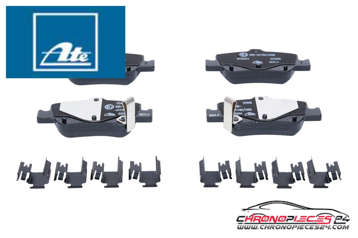 Achat de ATE 13.0460-5604.2 Kit de plaquettes de frein, frein à disque pas chères