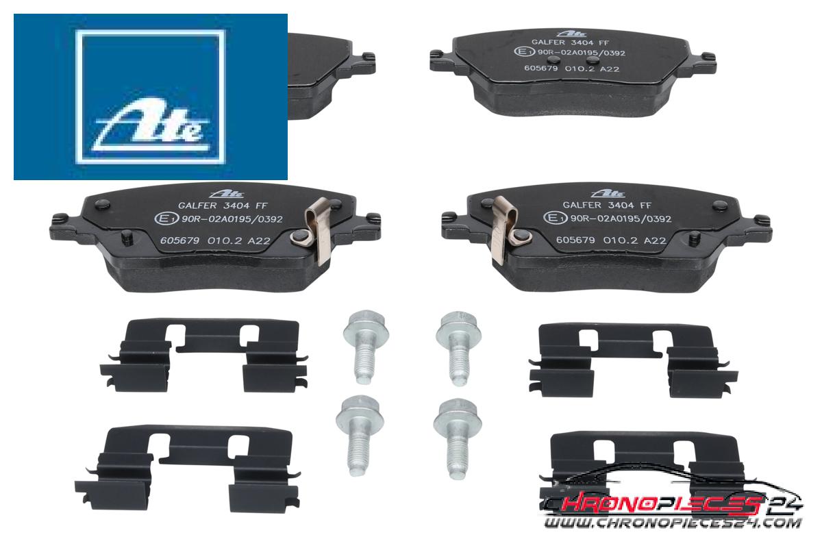 Achat de ATE 13.0460-5679.2 Kit de plaquettes de frein, frein à disque pas chères