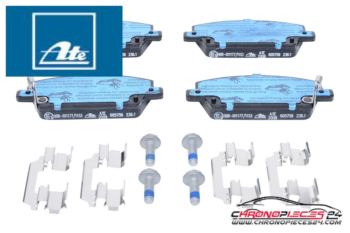 Achat de ATE 13.0460-5756.2 Kit de plaquettes de frein, frein à disque pas chères