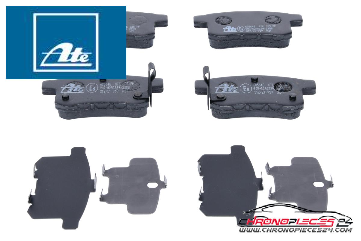 Achat de ATE 13.0460-5648.2 Kit de plaquettes de frein, frein à disque pas chères