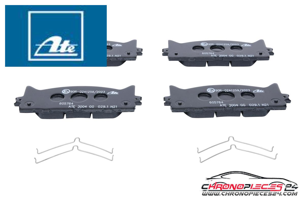 Achat de ATE 13.0460-5764.2 Kit de plaquettes de frein, frein à disque pas chères