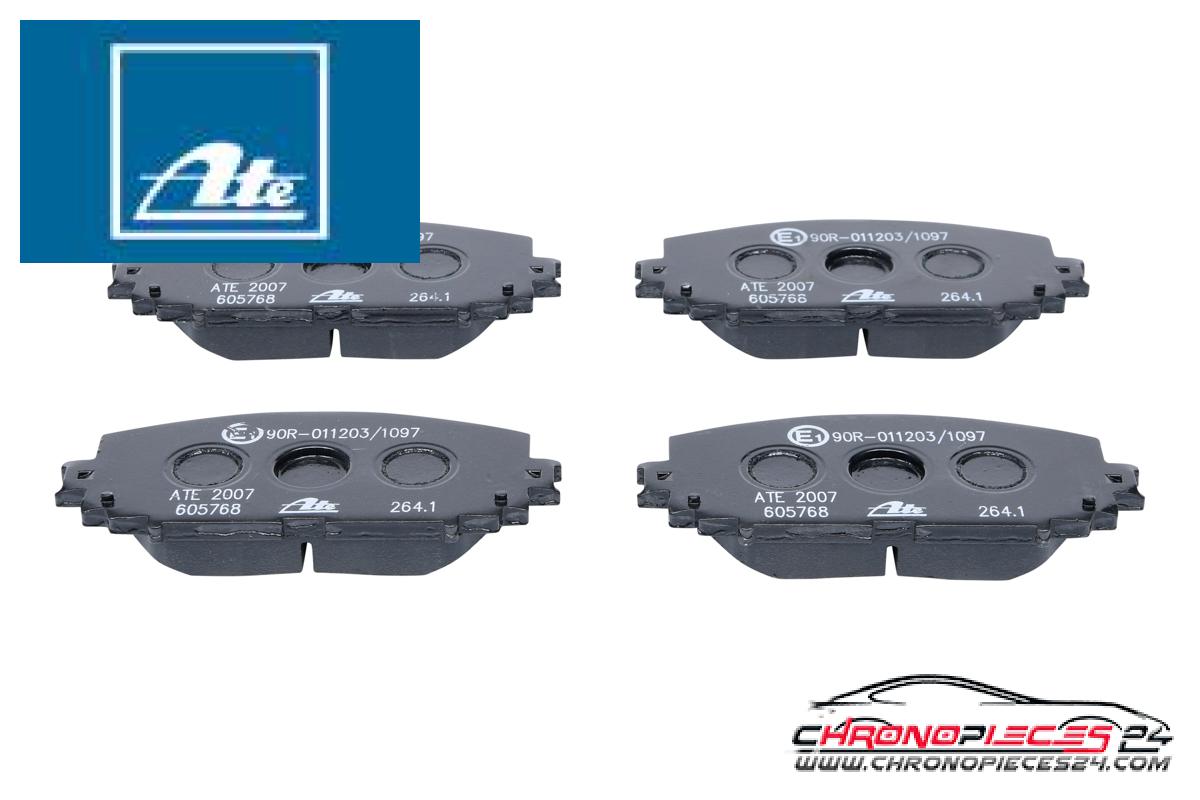Achat de ATE 13.0460-5768.2 Kit de plaquettes de frein, frein à disque pas chères