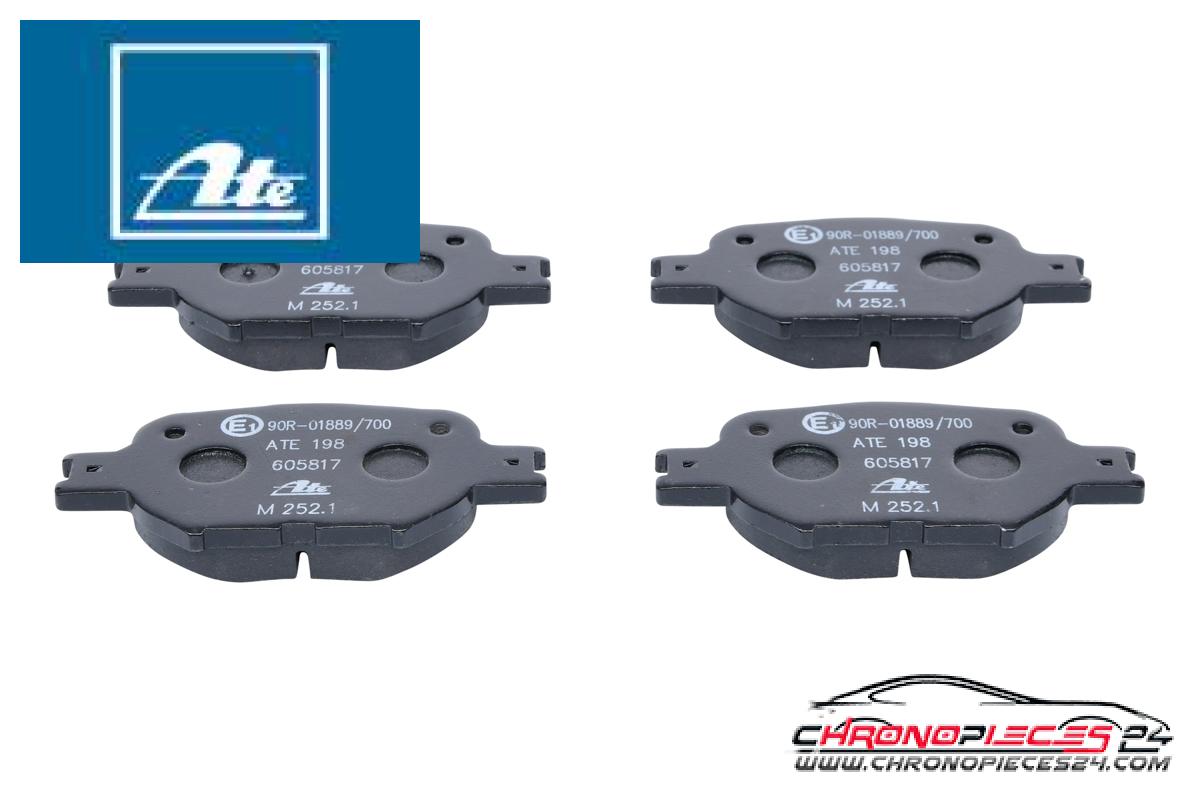 Achat de ATE 13.0460-5817.2 Kit de plaquettes de frein, frein à disque pas chères