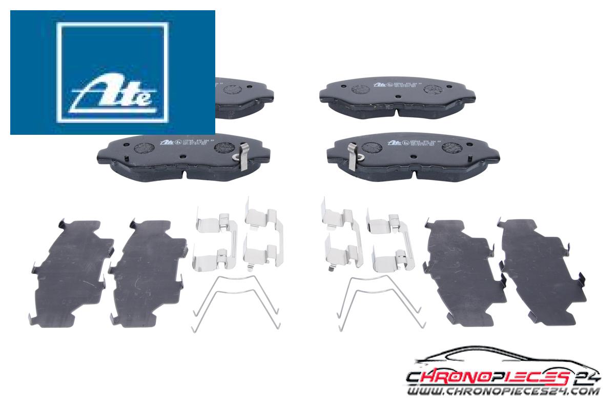 Achat de ATE 13.0460-5860.2 Kit de plaquettes de frein, frein à disque pas chères