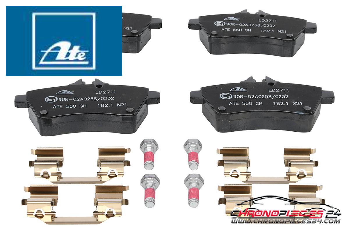 Achat de ATE 13.0470-2711.2 Kit de plaquettes de frein, frein à disque pas chères