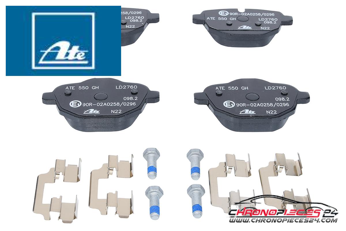 Achat de ATE 13.0470-2760.2 Kit de plaquettes de frein, frein à disque pas chères