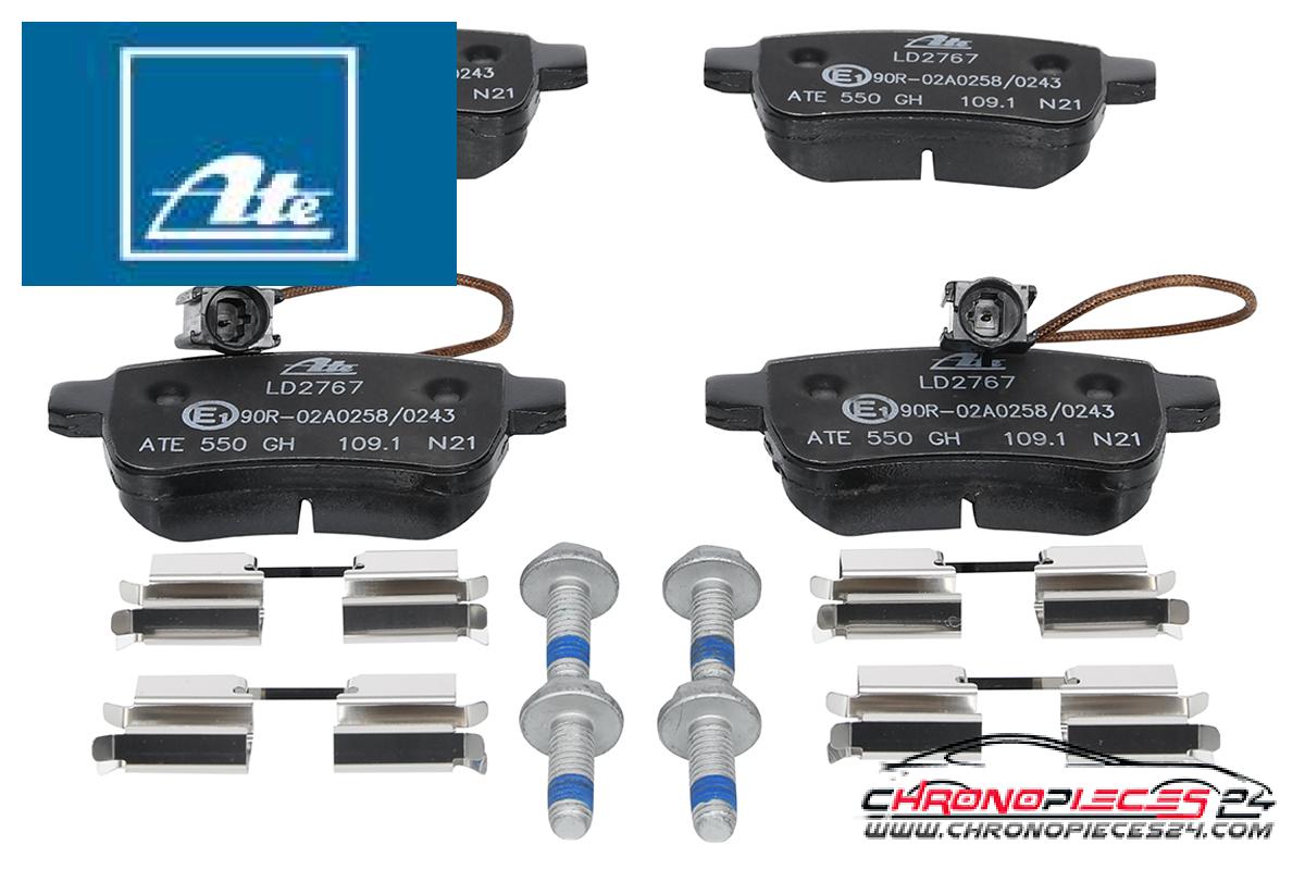 Achat de ATE 13.0470-2767.2 Kit de plaquettes de frein, frein à disque pas chères