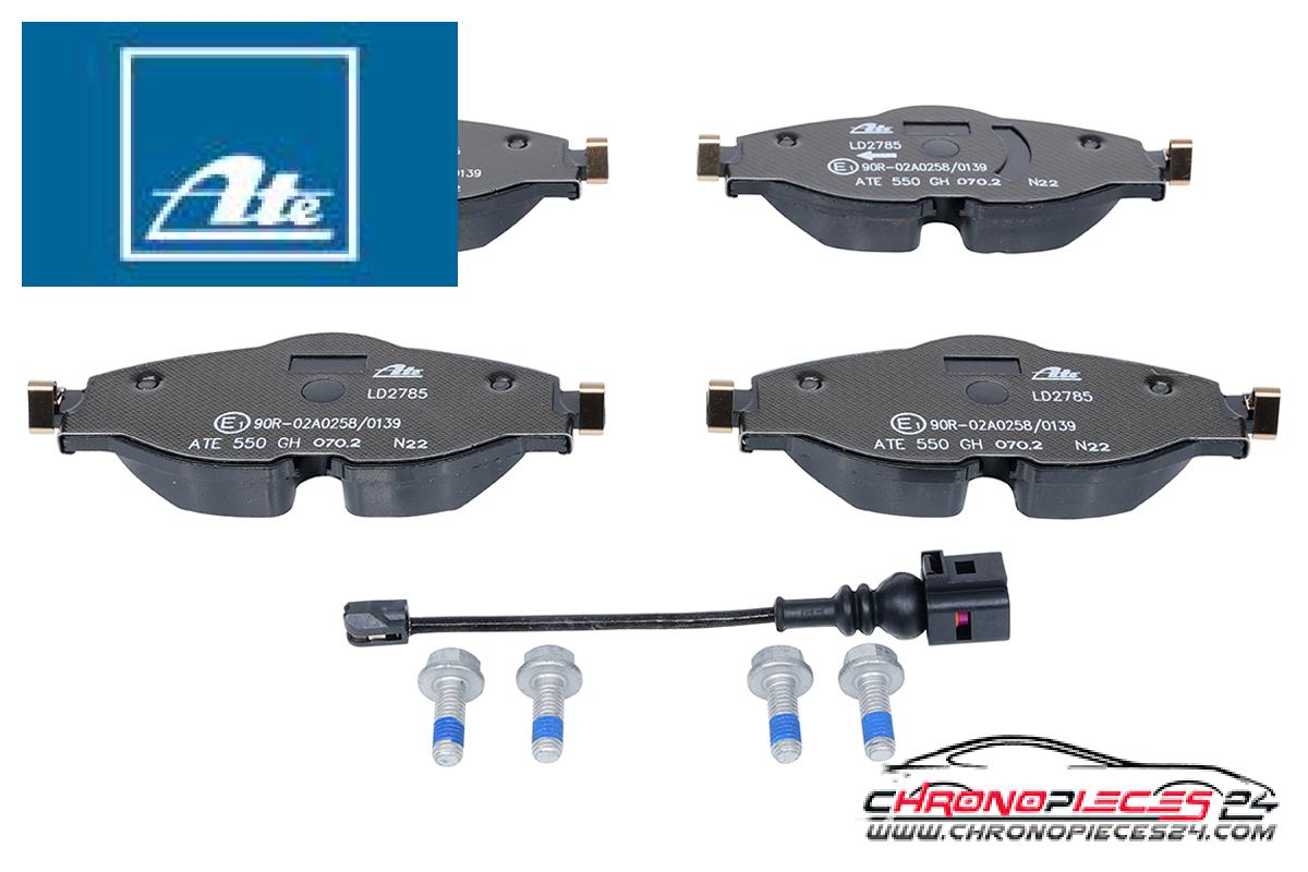 Achat de ATE 13.0470-2785.2 Kit de plaquettes de frein, frein à disque pas chères