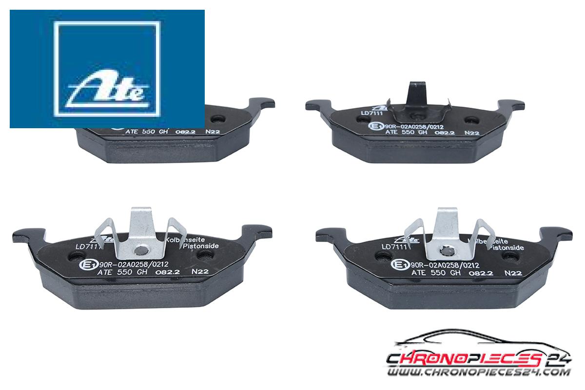 Achat de ATE 13.0470-7111.2 Kit de plaquettes de frein, frein à disque pas chères