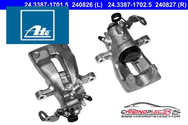 Achat de ATE 24.3387-1702.5 Étrier de frein pas chères