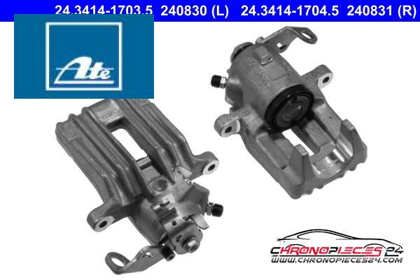 Achat de ATE 24.3414-1704.5 Étrier de frein pas chères