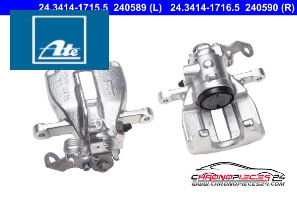 Achat de ATE 24.3414-1716.5 Étrier de frein pas chères